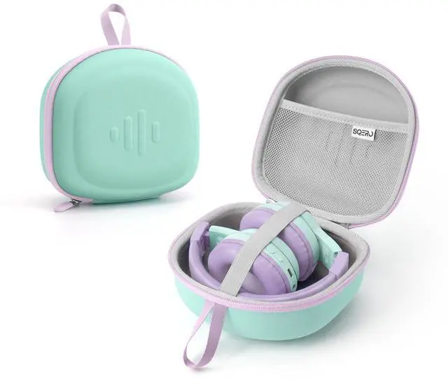 Main image of Kids Headphones Case for iClever BTH12/HS19/BTH22/Candy Bila 30 | for JBL Junior 320/JoySpark-T5/MIDOLA MD-B01/EarFun Foldable Over-Ear Kids Headphones Travel Bag(Case Only)