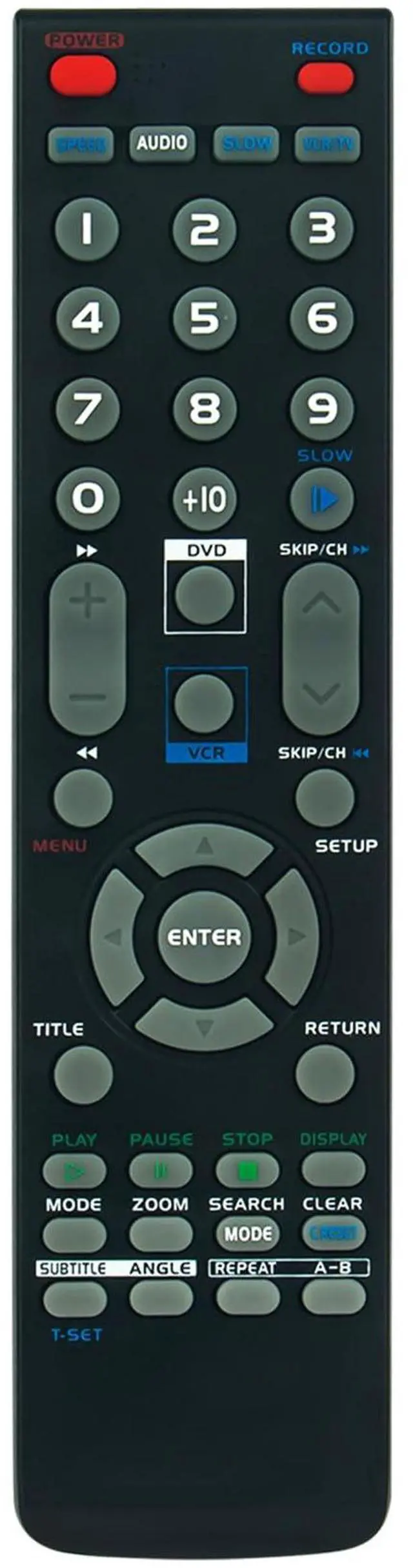 Main image of NA259 Replacement Remote Control Applicable for Sylvania DVD VCR Combo | NA259UD DVC860D SSD803 RSDCD2203 DCD2203 CDVC800D DVC880D NA202 SSD800 DVC800C DVC800CC