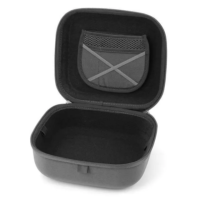 Alt view image 2 of 6 - Headphones Carrying Case Compatible with Sennheiser HD 660s 2/579/599/400S, Behringer HPX2000 and More, Protective Hard Shell Travel Bag with Cable, Charger Storage (Dark Grey)