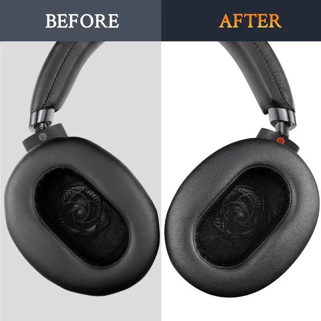 Alt view image 6 of 6 - Earpads for Sony MDR-1AM2 - Black | Not Fit MDR-1A Headphones