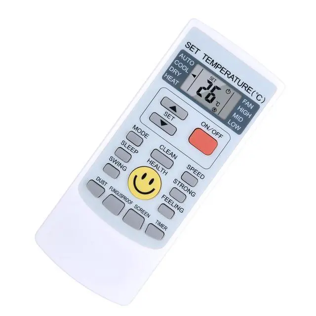 Alt view image 2 of 4 - YKR-H009E Replacement Remote for COSTWAY Mini Split Air Conditioner | Display Only, LED Screen, Stable Signal