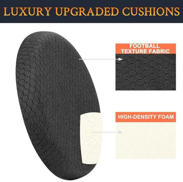 Alt view image 4 of 7 - Mesh Fabric Earpads Replacement for Sennheiser RS120/HDR120/TR120/RS100/RS110/RS115/RS117/RS119/RS135 Headphones, Ear Pads Cushions for TR 120/HDR 120/RS 120/RS 120II/RS 110/RS 135/TR135