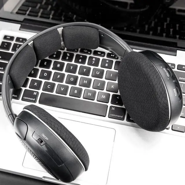 Alt view image 7 of 7 - Mesh Fabric Earpads Replacement for Sennheiser RS120/HDR120/TR120/RS100/RS110/RS115/RS117/RS119/RS135 Headphones, Ear Pads Cushions for TR 120/HDR 120/RS 120/RS 120II/RS 110/RS 135/TR135