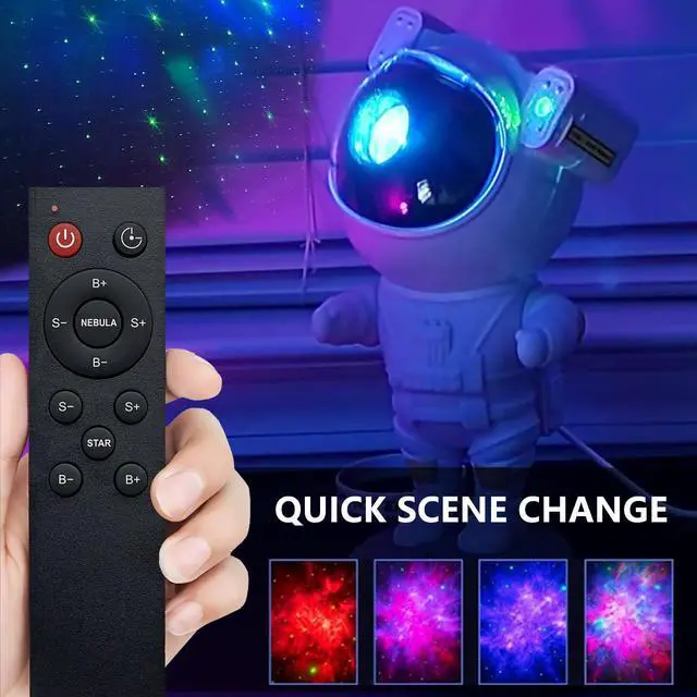 Alt view image 5 of 7 - Replacement Remote Control for Mooyran Astronaut Galaxy Star Projector | for Mooyran Starry Night Light