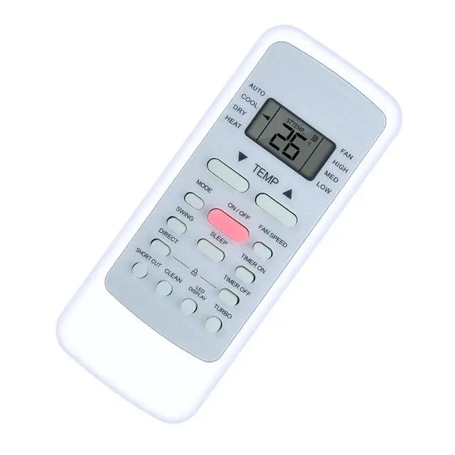 Alt view image 4 of 4 - RG51B/E Remote Replacement for Midea RG51B(1)/EU1 RG51B(2) Air Conditioner | Compatible With OLMO TTW Through the Wall Unit, LED Screen, Stable Signal, Fast Response