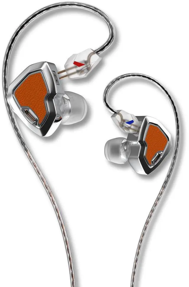 Main image of MS2 PRO in-Ear Monitor, 10.2mm Dual-Magnetic Drivers 1DD+1BA Hybird IEMs Wired Earbuds, Zinc Alloy Integrated Molding, Pneumatic Filters for Audiophile Musicians, Detachable 4.4mm OFC Cable