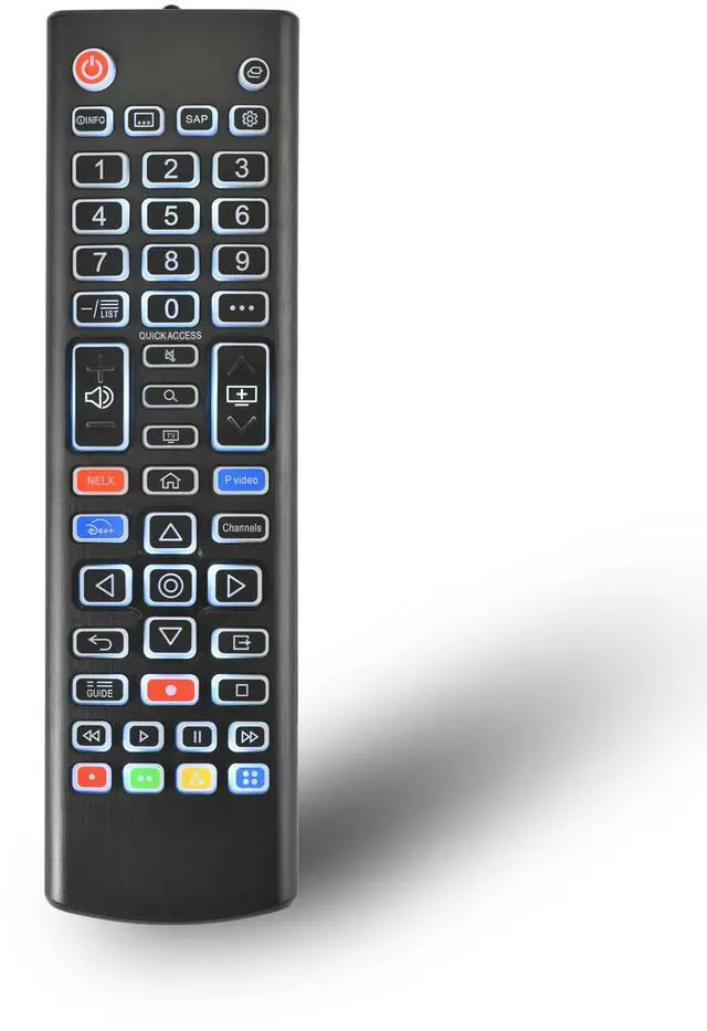 Main image of Universal Backlit Remote Replacement for LG Smart TV Remote Control AKB76040302 AKB76037601 AKB75095307 AKB75375604 and More for All LG 4K UHD LED OLED Smart HDTV (Backlight)