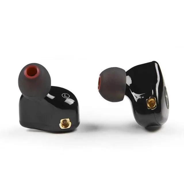 Alt view image 2 of 6 - Dynamic Banlance in-Ear Earphone 2DD HiFi Headset in Ear Monitors Headphones Wired Earbuds IEM Earphones Gaming EarbudsBlack Type-C Without mic