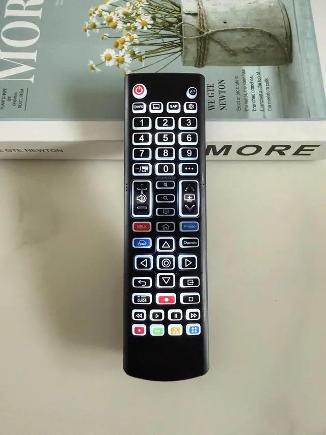 Alt view image 2 of 6 - Universal Backlit Remote Replacement for LG Smart TV Remote Control AKB76040302 AKB76037601 AKB75095307 AKB75375604 and More for All LG 4K UHD LED OLED Smart HDTV (Backlight)