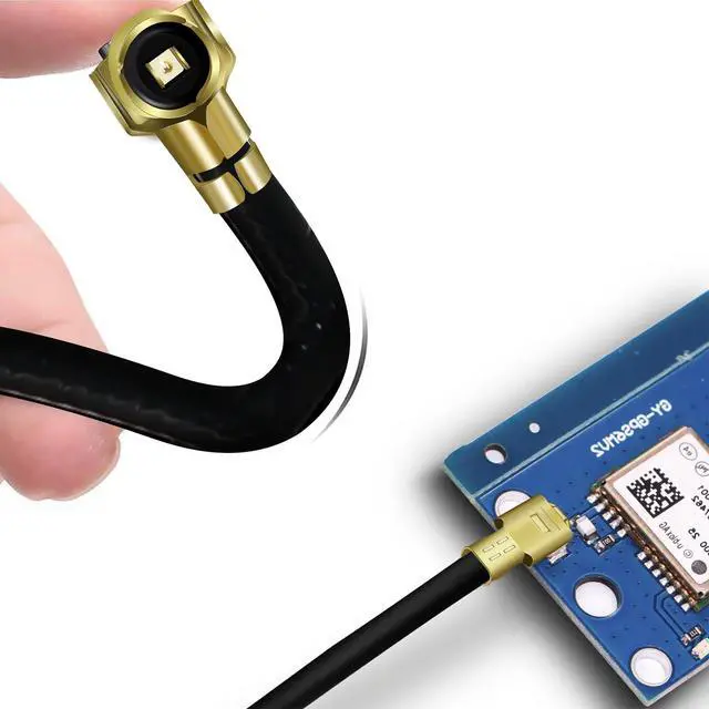 Alt view image 3 of 6 - 10-Pack IPX U.FL to SMA Female WiFi Antenna Cable | 50 ohm impedance, 6 inches (15cm) length, for extending WiFi antennas on routers and IoT boards