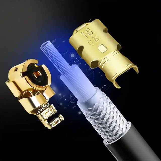 Alt view image 4 of 6 - 10-Pack IPX U.FL to SMA Female WiFi Antenna Cable | 50 ohm impedance, 6 inches (15cm) length, for extending WiFi antennas on routers and IoT boards