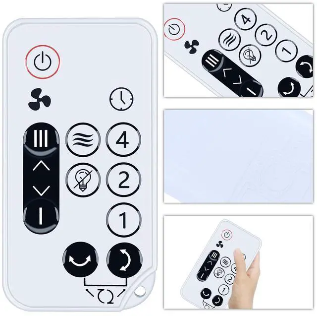 Alt view image 3 of 4 - Remote Replacement for Woozoo Globe Fan Oscillating Fan | Compatible Models: SC15T PCF-SC15T 1354207, No Programming, Stable Signal, Fast Response