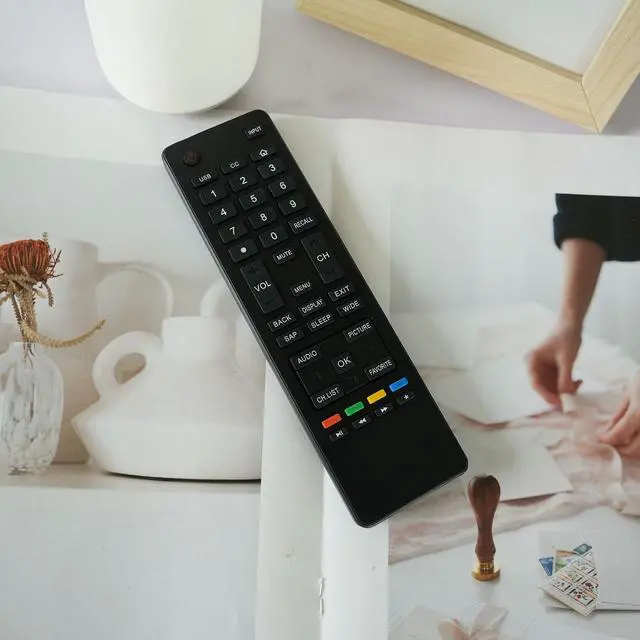 Alt view image 3 of 6 - Universal Replacement Remote Control Compatible for Haier TV 40D2500 39D3005 32D3005 32D2000 28E2000 65UF2505 65D3550 50UG6550G LE39M600M80 Televisions