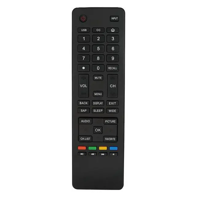 Alt view image 4 of 6 - Universal Replacement Remote Control Compatible for Haier TV 40D2500 39D3005 32D3005 32D2000 28E2000 65UF2505 65D3550 50UG6550G LE39M600M80 Televisions