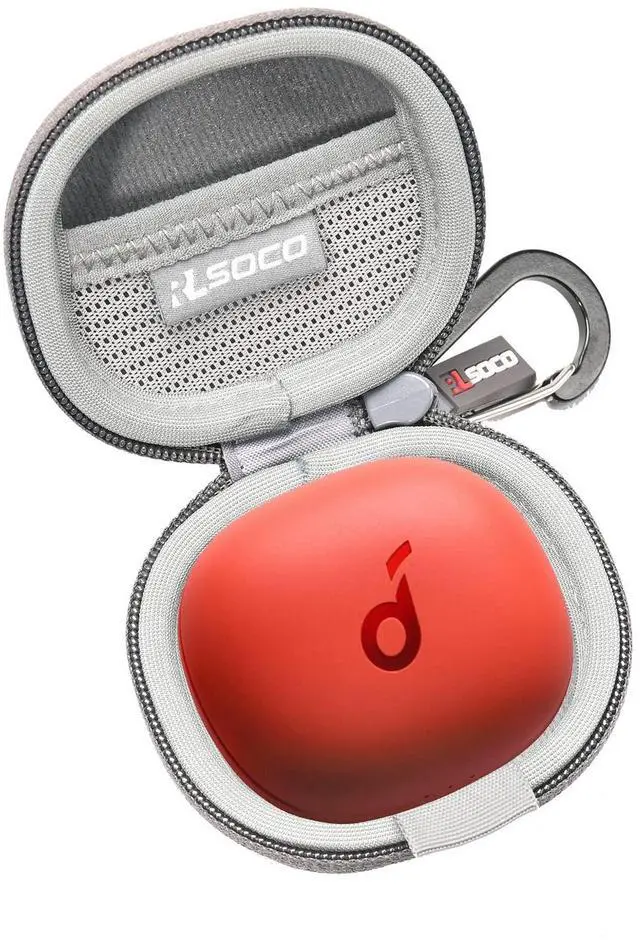 Main image of Carrying Case for Anker Soundcore P20i/Life P3 Noise Cancelling Wireless Bluetooth Earbuds - Grey (Case Only)