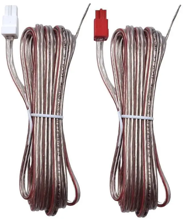 Main image of 2X 3m Meter Speaker Cable Sound Wire Cord Red Gray for Sony Home Audio Theater System