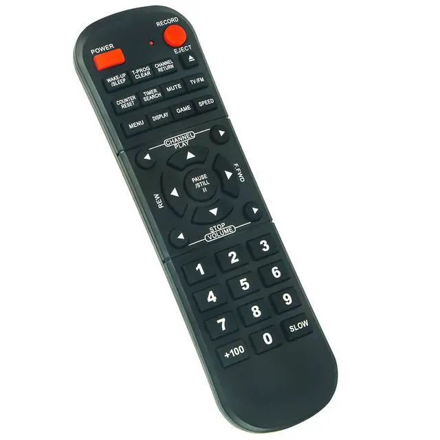 Alt view image 3 of 5 - Replacement Remote Control Applicable for Symphonic TV/VCR Combo SC309C | SC309C SC309D SC1304 SC313C SC313D WF0213C CSC313E DSC313B SC309E SC313E WF0213C SC319C SC313D WF319E SC309A SC309B SC313A