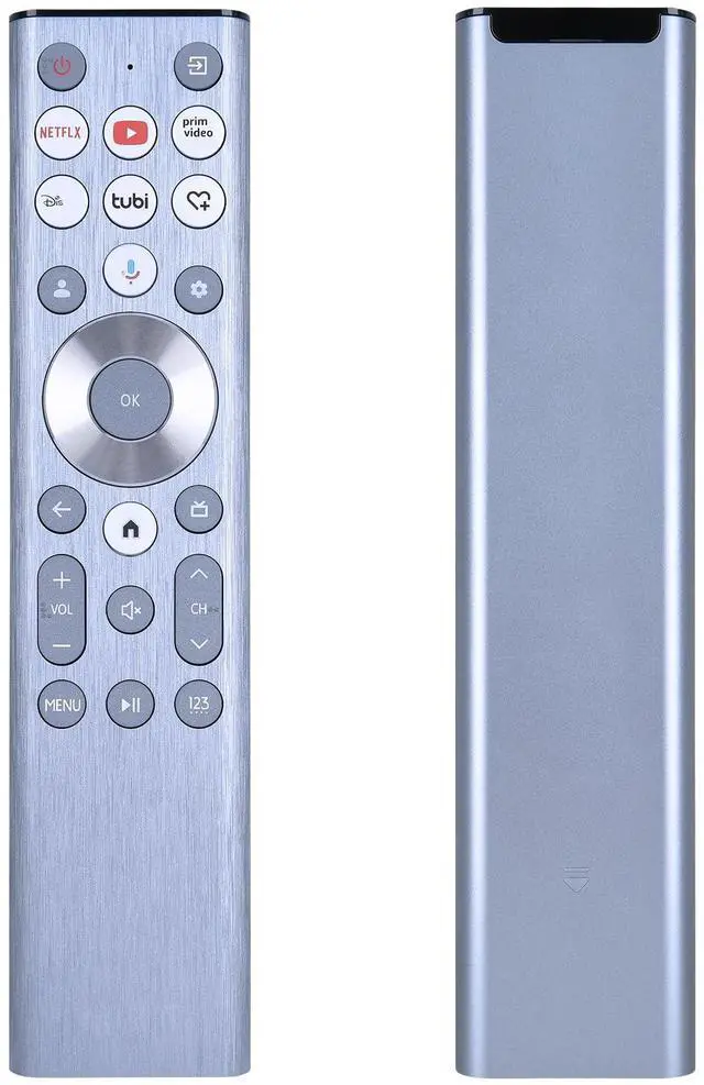 Main image of ERF6A80 Voice Remote Replacement for Hisense 4K Smart TV | Compatible Models: U6/U7/U8/A7 Series, Backlit Function, Voice Control, Easy Pairing, 6 Dedicated Shortcut Buttons