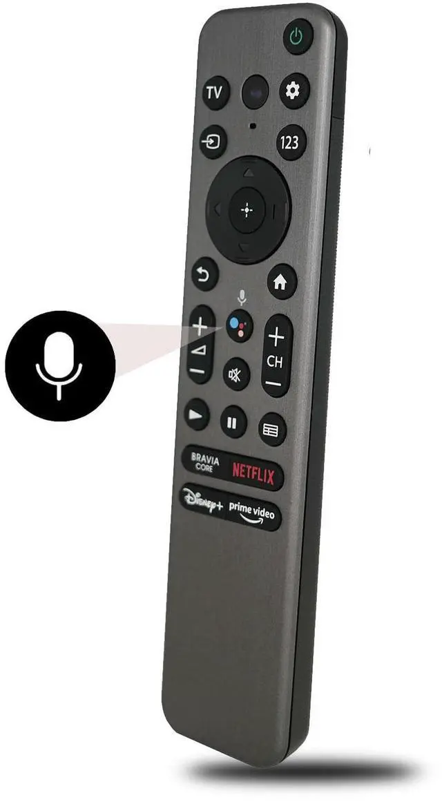Main image of Voice RMF-TX900U Remote Control for Sony TV KD-55X80CK/ 65X80CK/ 85X80CK, XR-42A90K/ 48A90K/ 55A80CK/ 55A95K/ 55X90CK/ 65A80CK/ 65A95K/ 65X90CK/ 65X95K/ 75X90CK/ 75X95K/ 85X95K/ 85Z9K