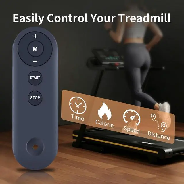Alt view image 4 of 7 - Replacement Remote Control Fits Abonow 3000W 3870 2.5HP, for TODO Walking Pad Treadmill