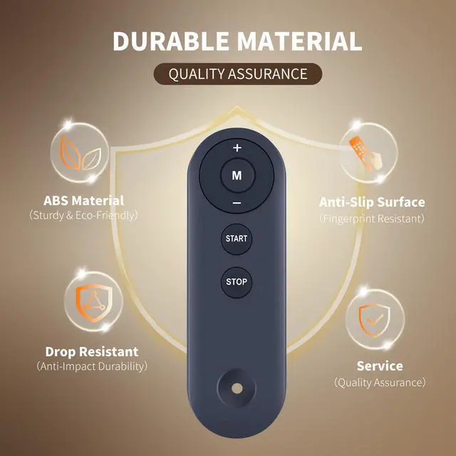 Alt view image 5 of 7 - Replacement Remote Control Fits Abonow 3000W 3870 2.5HP, for TODO Walking Pad Treadmill