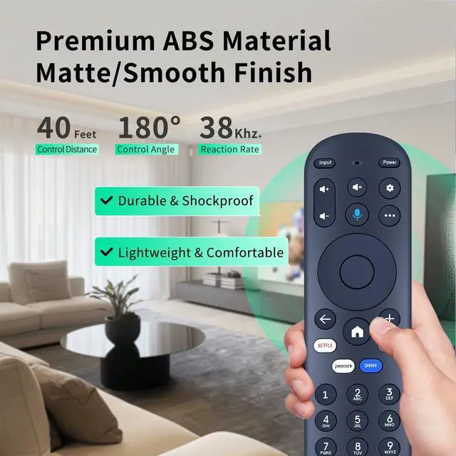Alt view image 3 of 7 - New IR(No Voice) Remote Control Replacement MG3-R34010 / 297107 for Hisense X UHD LED XClass TV 43A6GX 50A6G R34010BA00-00001, for Pioneer Xumo TV PN50-751-24U CP-RC1NA-23