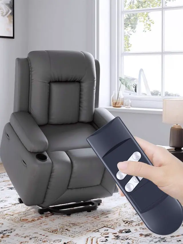 Alt view image 2 of 6 - Remote Control for Okin/Sleep Number/Limoss/Golden Lift Recliner Chair | for Tranquil Ease/Pride/Med-Lift/Berkline/KD/Bride, 6 Button 5 Pin, Line Length 5 Feet