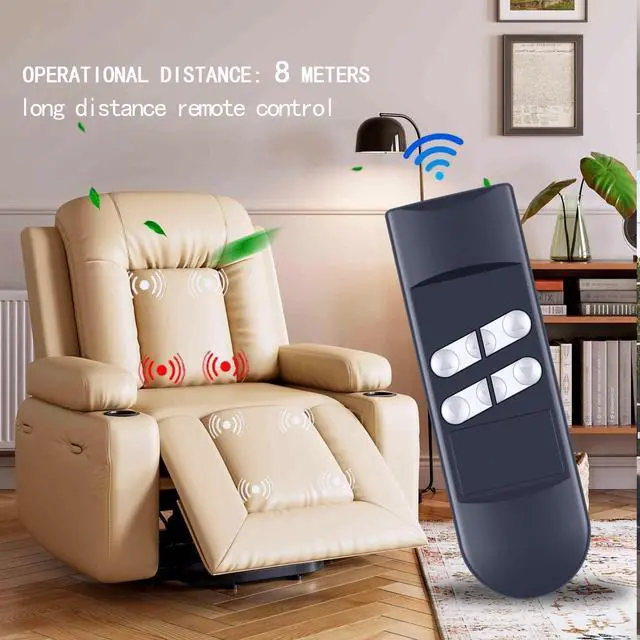 Alt view image 3 of 6 - Remote Control for Okin/Sleep Number/Limoss/Golden Lift Recliner Chair | for Tranquil Ease/Pride/Med-Lift/Berkline/KD/Bride, 6 Button 5 Pin, Line Length 5 Feet