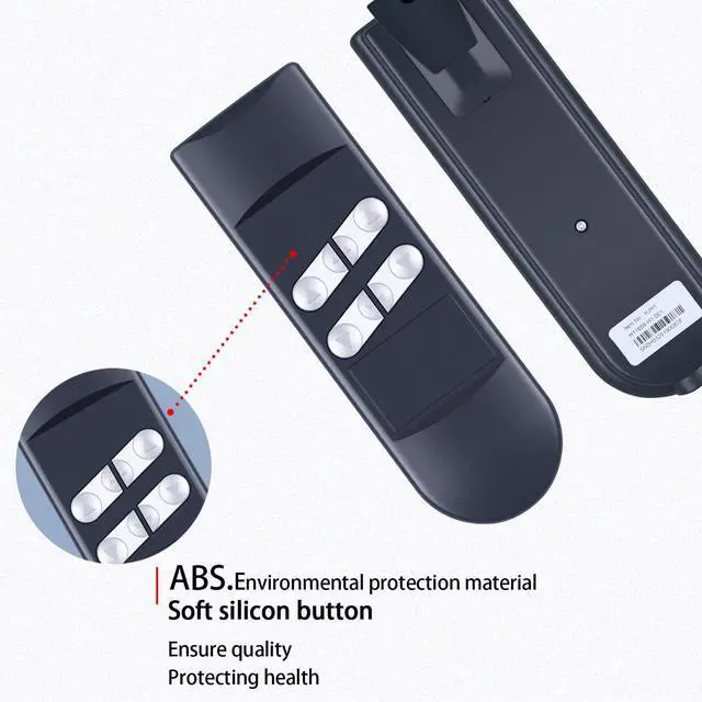 Alt view image 5 of 6 - Remote Control for Okin/Sleep Number/Limoss/Golden Lift Recliner Chair | for Tranquil Ease/Pride/Med-Lift/Berkline/KD/Bride, 6 Button 5 Pin, Line Length 5 Feet