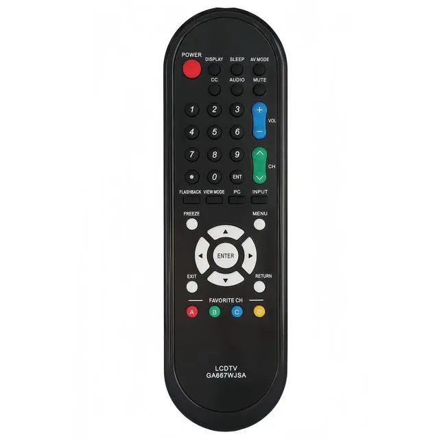 Alt view image 5 of 6 - Replacement Remote Control fit for Sharp LC-32SB23U LC-37SB24U LC-37D44U LC-46SB57UN LCD TV