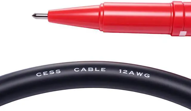 Alt view image 5 of 6 - RCA Preamp Jumper Cable, Male to Male, 12AWG Soft Link, 1 ft, 2-Pack