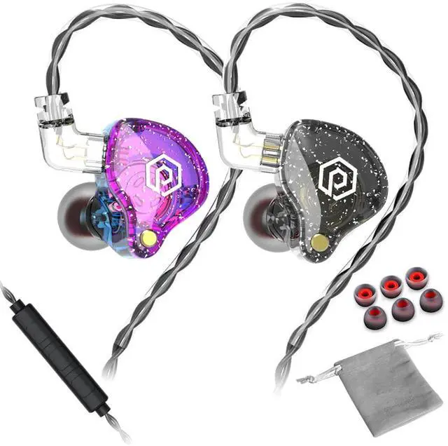 Main image of Bass X8 Pro in Ear Monitors Headphones Gaming Earbuds Headphones Stereo with Microphone (Black)