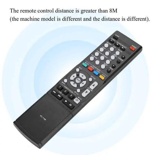 Alt view image 3 of 7 - Remote Controlfor Denon AVR 1911 AVR-2312CI RC-1146 AVR-1912 Amplifier Remote Control Smart Controller for DENON AVR1613 AVR1713 1912 1911 2312 3312 > 8M Distance Not Included Battery