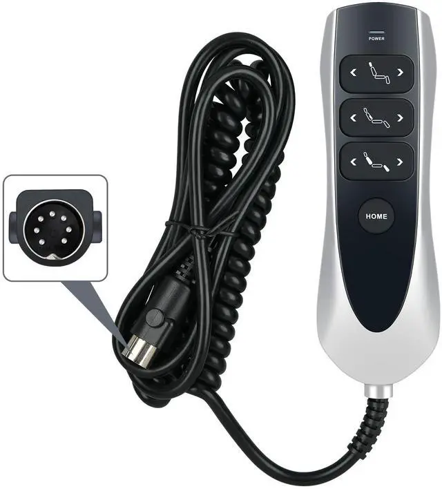 Main image of 7 Pin 7 Button Hand Control Handset for Uetmulik Lift Chair Power Recliner | With Backlit