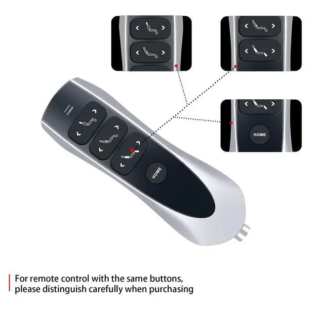 Alt view image 4 of 7 - 7 Pin 7 Button Hand Control Handset for Uetmulik Lift Chair Power Recliner | With Backlit