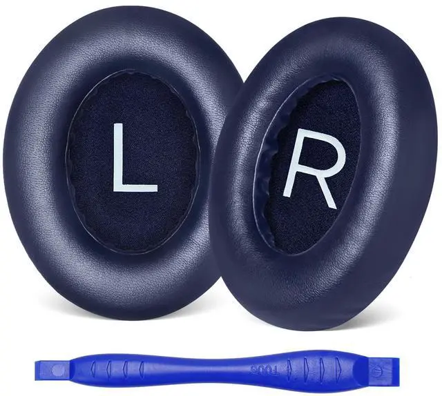 Main image of Replacement Ear Pads for Bose NC700 / 700 Noise Cancelling Headphones, Protein Leather Earpad Covers/Cushion Kit with Plush Memory Foam, Enhanced Comfort, Extra Durability (Midnight Blue)