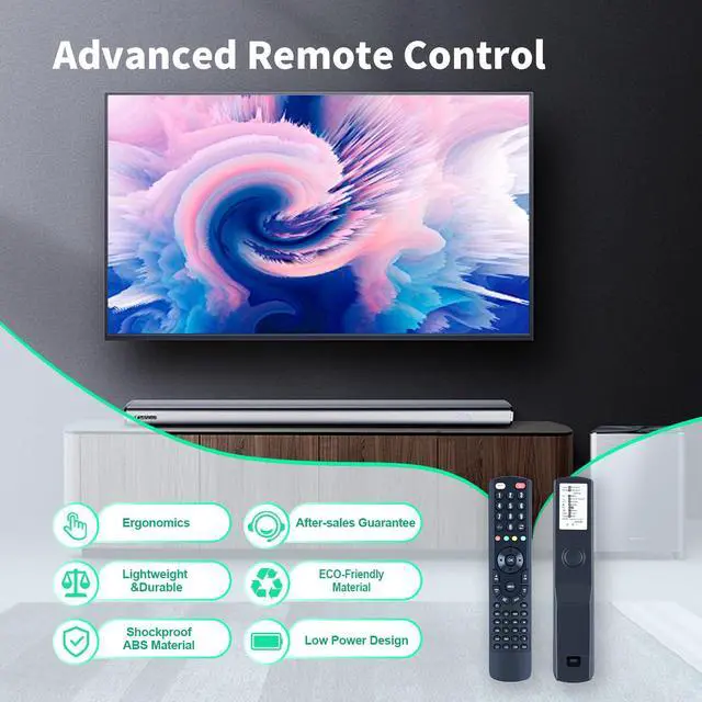 Alt view image 3 of 7 - New Sound bar Remote Control Replacement Compatible for Bose Hi-Fi Soundtouch 300 Sound Bar Remote Controller