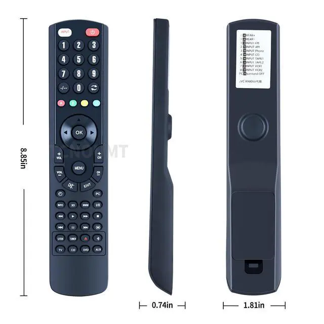 Alt view image 7 of 7 - New Sound bar Remote Control Replacement Compatible for Bose Hi-Fi Soundtouch 300 Sound Bar Remote Controller