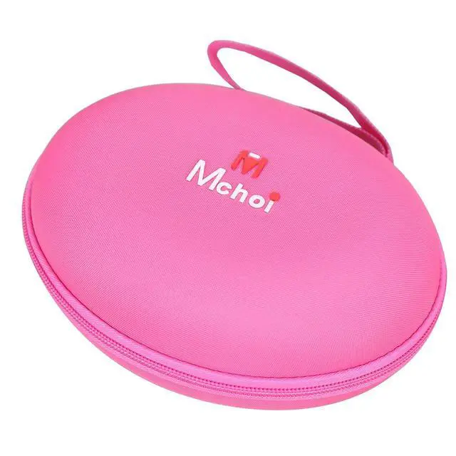 Alt view image 4 of 7 - Headphone Case Fits for Beats Studio Pro/Solo 4 / Solo 3 / Studio 3 / for TOZO HA1/ for TOZO HT2 On-Ear Bluetooth Headphones, Case Only (Rose Red)