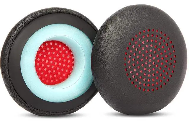 Main image of Replacement Earpads Cushions for Poly Voyager Focus UC/Focus 2 UC | Protein Leather & Memory Foam, Easy to Clean, Ear Pads Compatible with Poly Voyager Focus UC / Voyager Focus 2 UC Headphones