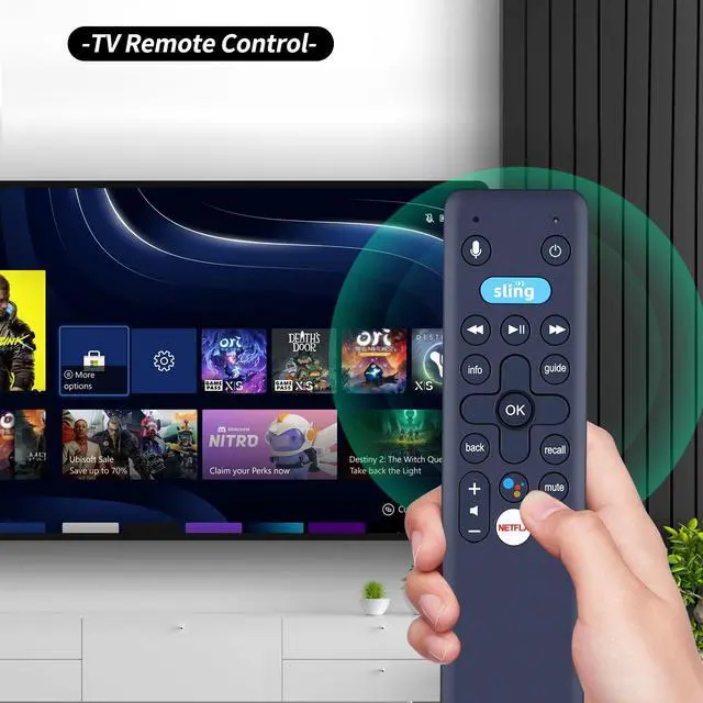 Alt view image 2 of 7 - New Remote Control Replacement fit for Sling AIRTVMINI AirTV Mini