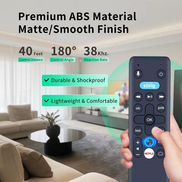 Alt view image 5 of 7 - New Remote Control Replacement fit for Sling AIRTVMINI AirTV Mini