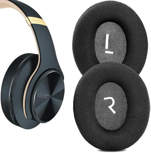 Main image of Life 3 Earpads Replacement Compatible with Doqaus Life 3 Wireless Headphone,earpads for Doqaus Life 3 Wireless Headphone (Breathable, Black)
