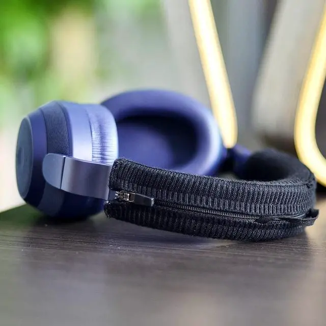 Alt view image 6 of 6 - Headband Cover for Bose/Anker/Sony/COWIN/Audio-Technica/JBL/Hyperx Headset | Knitted fabric With lanyard Headband Cover,Headband Protector with Zipper,DIY Installation No Tool Needed