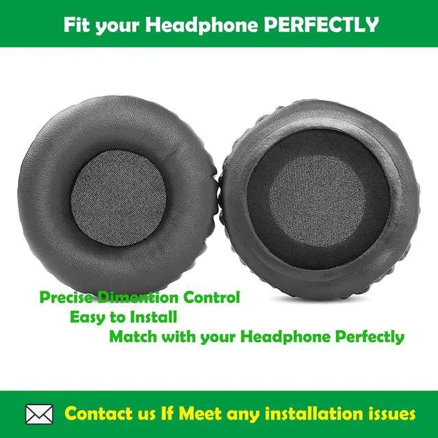 Alt view image 3 of 6 - Premium Replacement Earpads Cushions Compatible with Telex Airman 750 Aviation Headset Ear Pads with Softer Protein Leather and Memory Foam