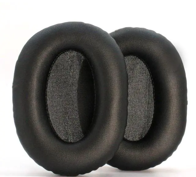 Alt view image 2 of 6 - Replacement Ear Pads for Razer Opus X Headphones - Black | Noise Isolating Protein Leather & Memory Foam Cushions for Ultimate Comfort - Easy Install Ear Cups
