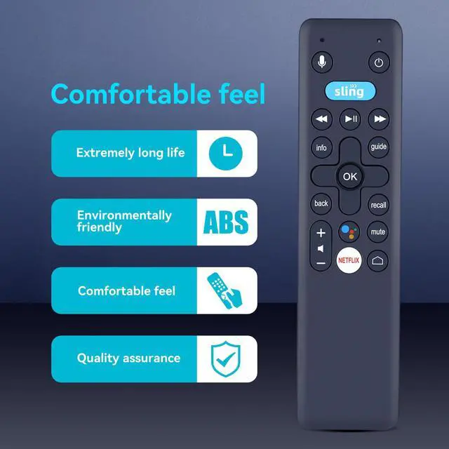 Alt view image 3 of 7 - Replacement Voice Remote Control Compatible for Sling AIRTVMINI AirTV Mini