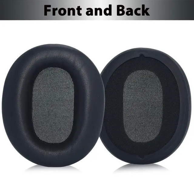 Alt view image 5 of 7 - Replacement Ear Pads for Sony WH-CH720N, WH-CH710N - Black | for Sony Headphones Replacement Ear Pads with Protein Leather & High-Density Memory Foam