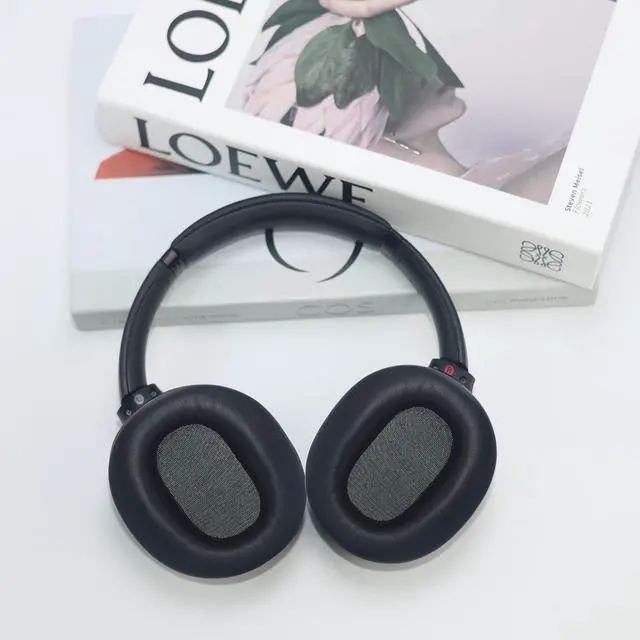 Alt view image 7 of 7 - Replacement Ear Pads for Sony WH-CH720N, WH-CH710N - Black | for Sony Headphones Replacement Ear Pads with Protein Leather & High-Density Memory Foam
