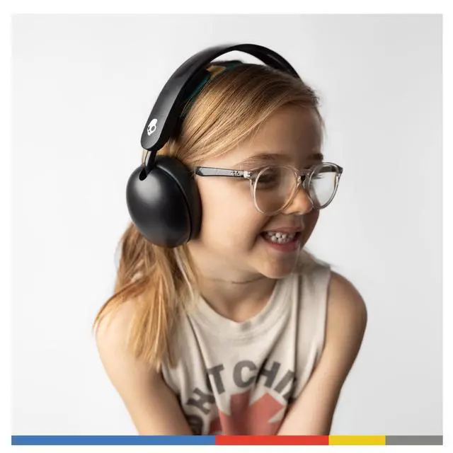 Alt view image 2 of 7 - S6KBW-Q952 Grom XT Bluetooth Wireless Headphones in Black